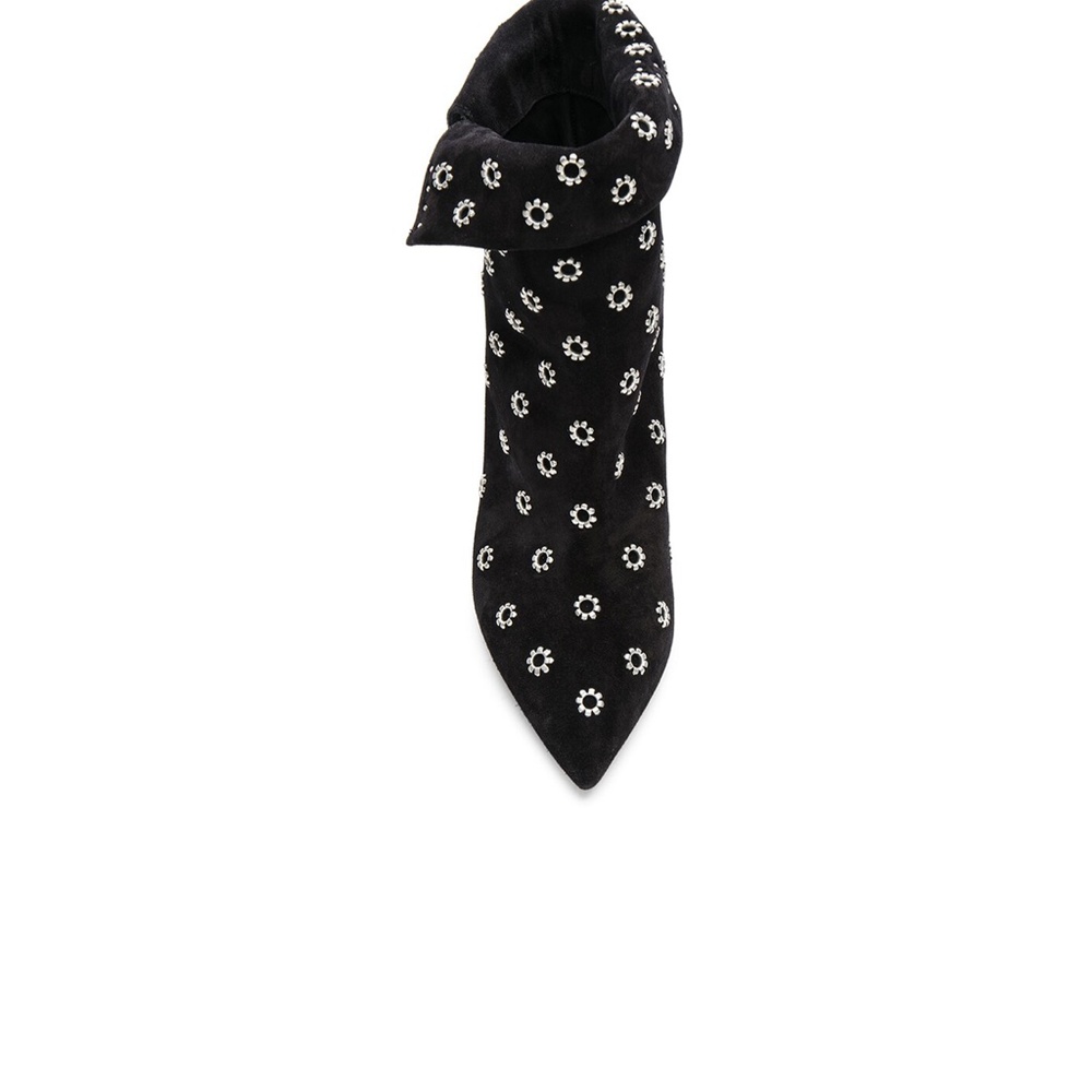 Isabel Marant Lakky Studded black suede booties 38 - Picture 4 of 11